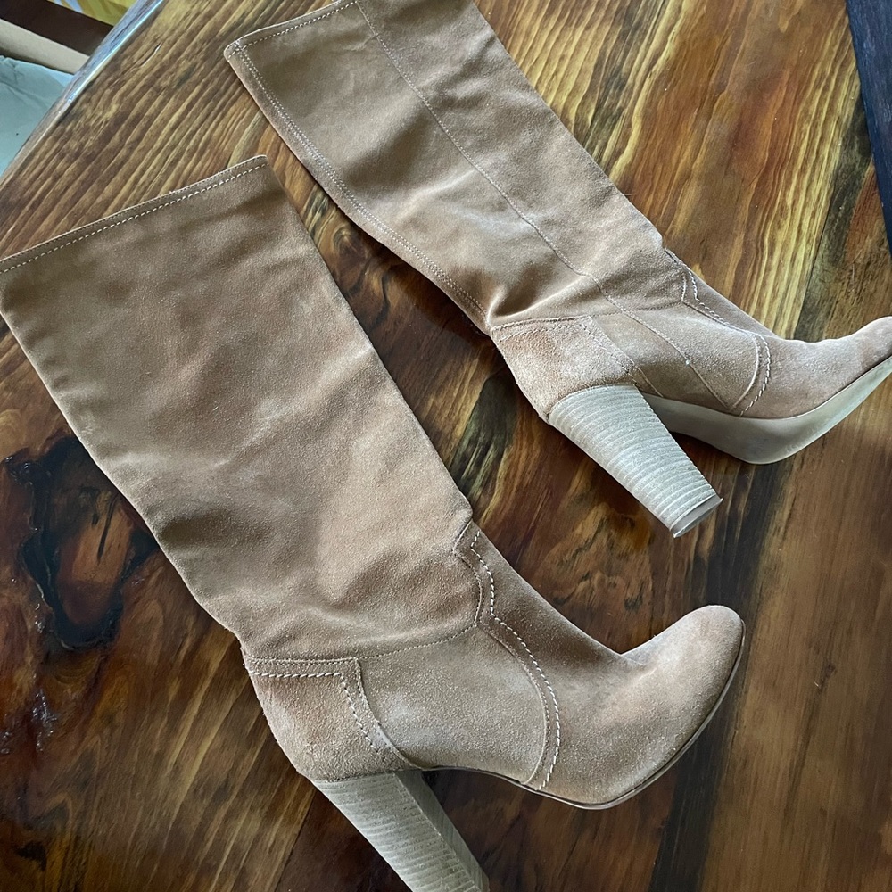 Bottes haute en vrai cuir